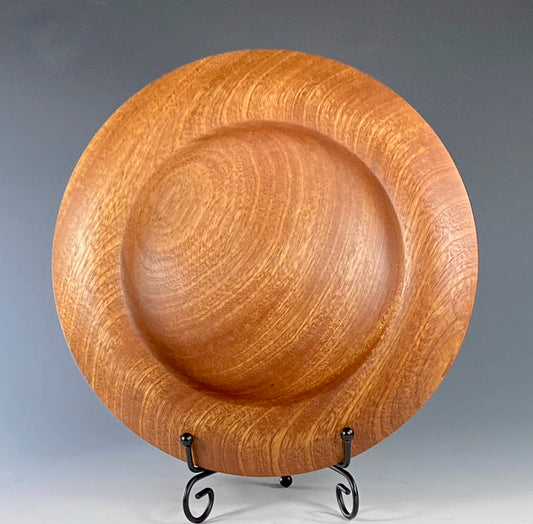 SERVING BOWL OF SIPO MAHOGANY (FINISHED FOR USE WITH FOOD)