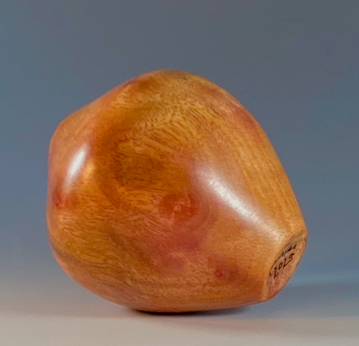 HOLLOW FORM TURNED FROM CAMPHOR BURL