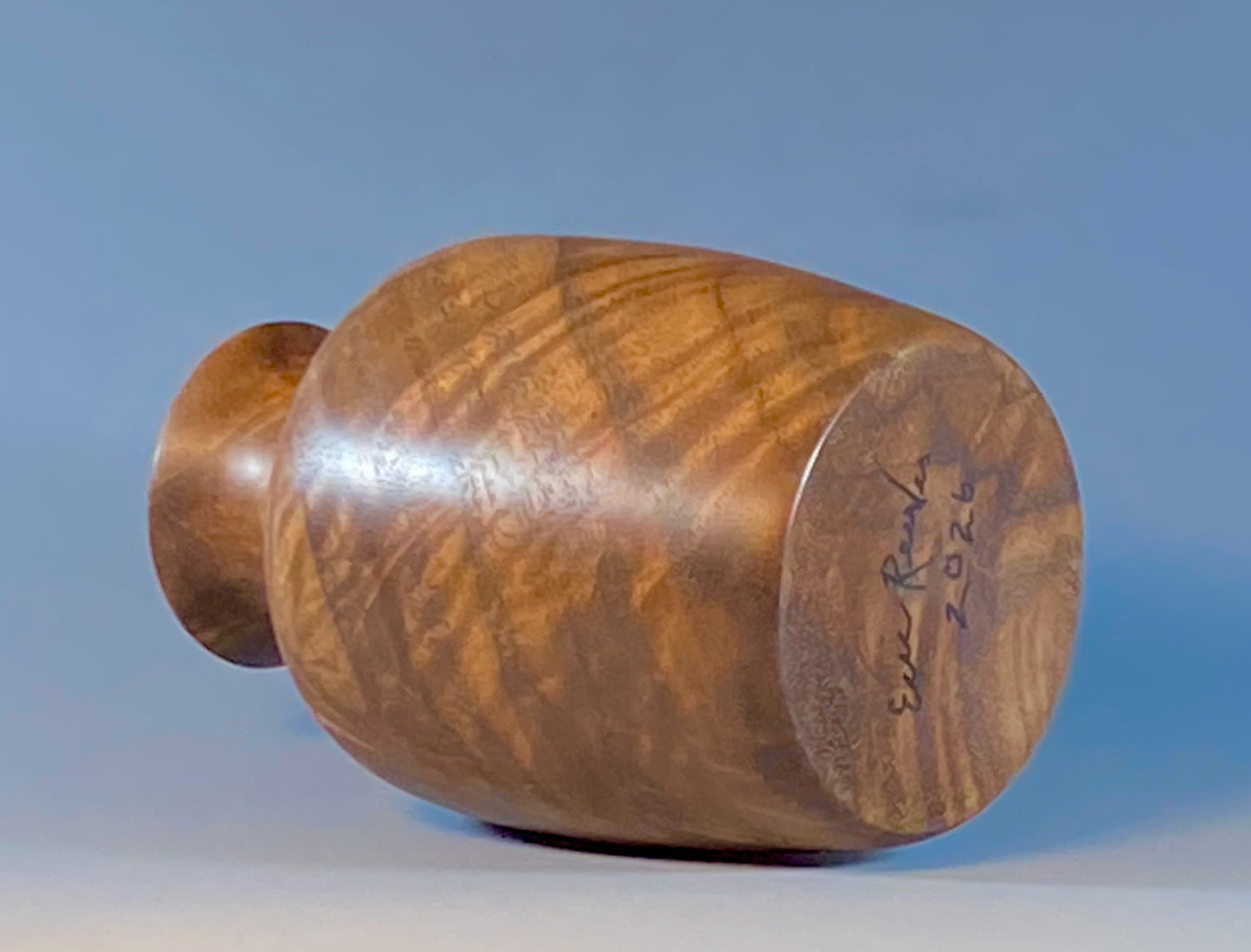 TWIG VASE TURNED FROM CLARO WALNUT