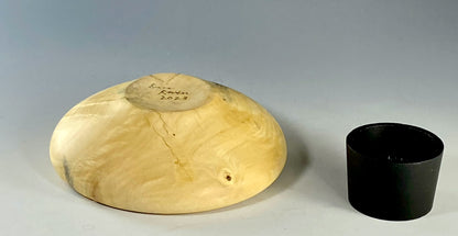 ICKEBANA TURNED FROM BUCKEYE BURL, WITH WATERHOLDING PIN BARREL