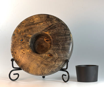 ICKEBANA TURNED FROM BUCKEYE BURL