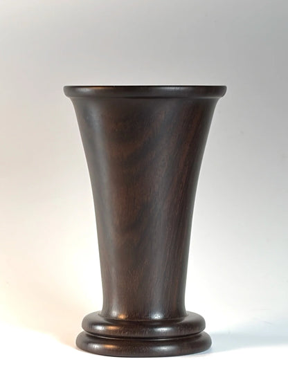 TWIG VASE TURNED FROM EAST INDIAN ROSEWOOD