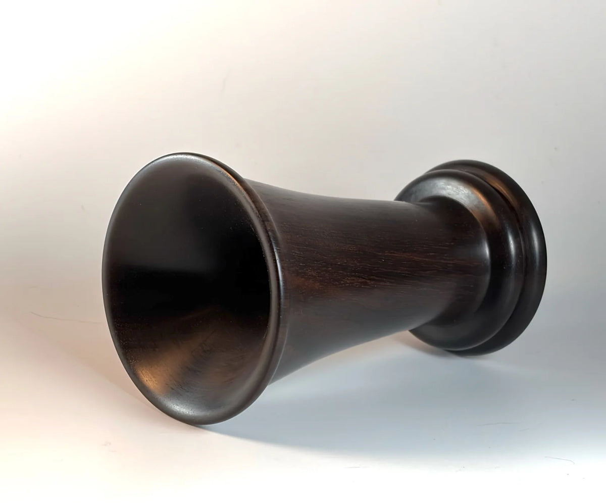 TWIG VASE TURNED FROM EAST INDIAN ROSEWOOD