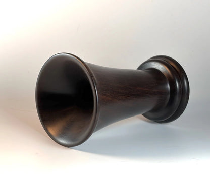 TWIG VASE TURNED FROM EAST INDIAN ROSEWOOD