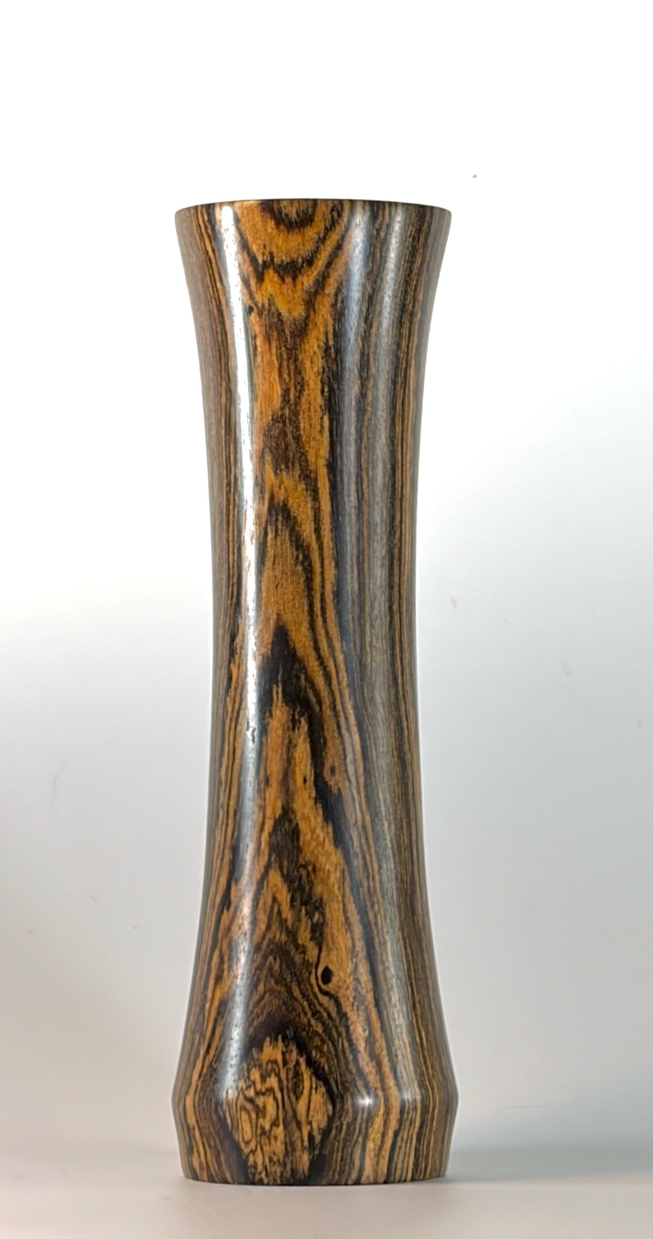 TWIG VASE TURNED FROM MEXICAN ROSEWOOD (BOCOTE)