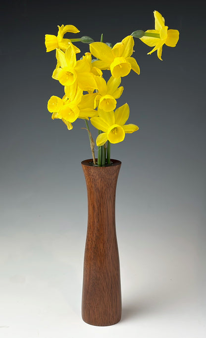 BUD VASE TURNED FROM BRAZILIAN IPE