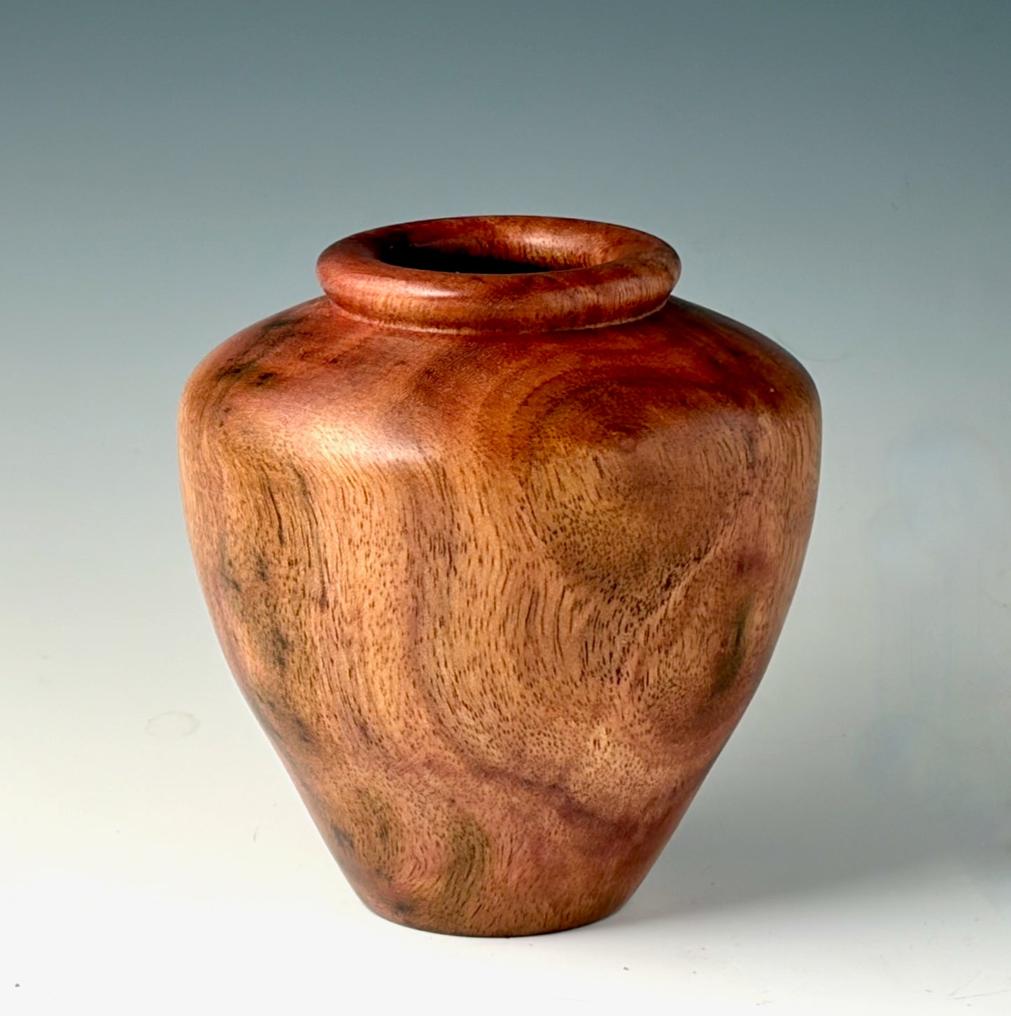 VASE TURNED FROM CAMPHOR BURL