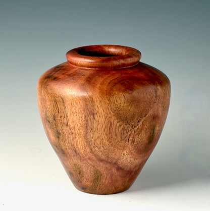 VASE TURNED FROM CAMPHOR BURL