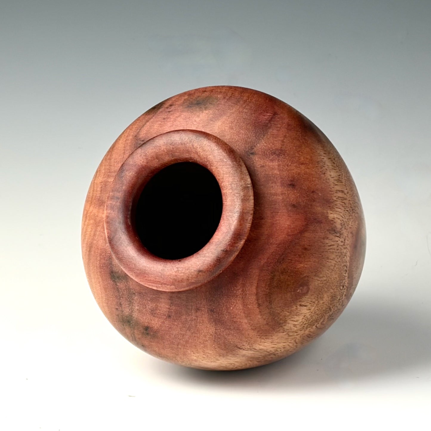 VASE TURNED FROM CAMPHOR BURL
