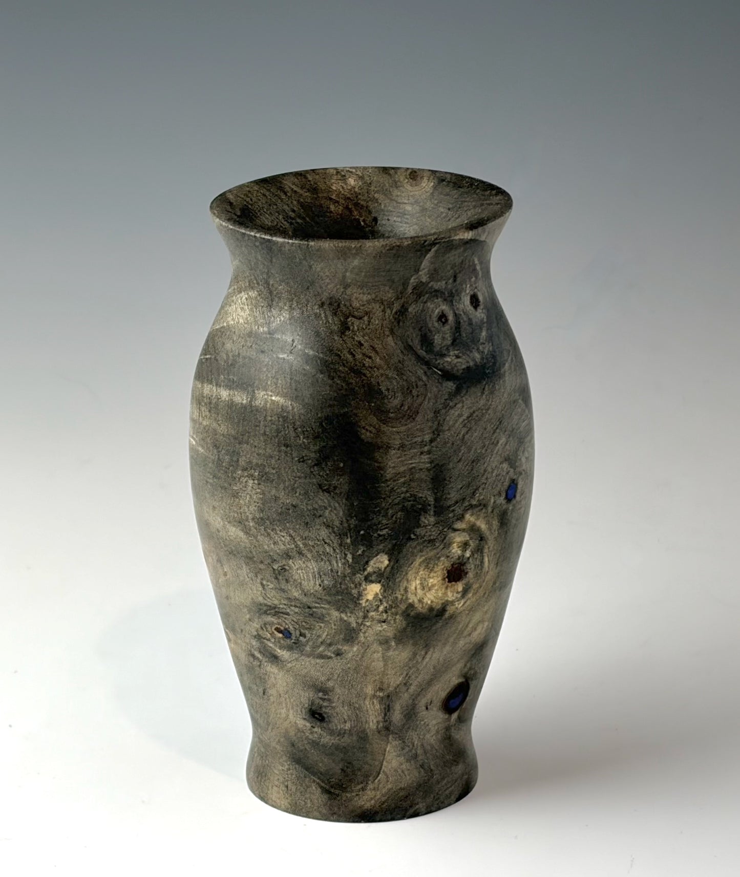 TWIG VASE TUNRED FROM BUCKEYE BURL