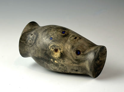 TWIG VASE TUNRED FROM BUCKEYE BURL