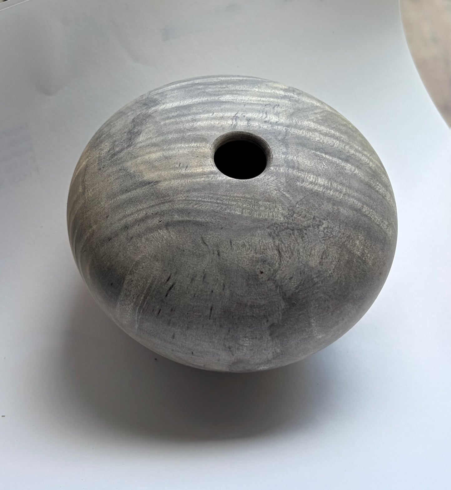 UNFINISHED BUCKEYE BURL HOLLOW FORM