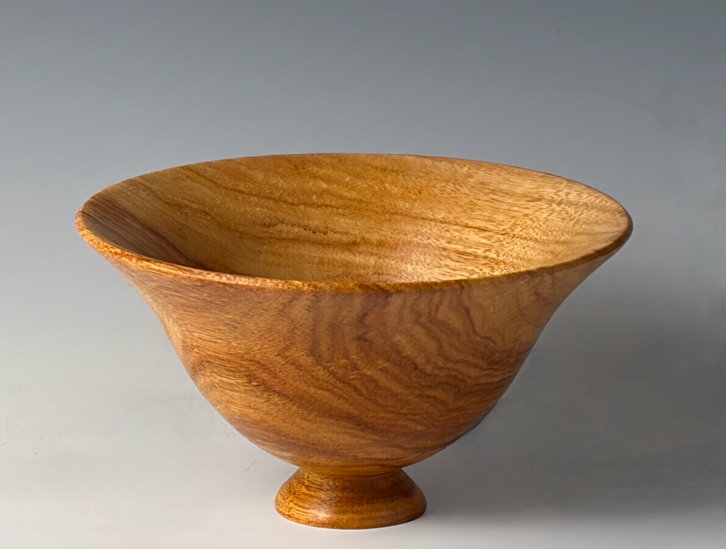 BOWL TURNED FROM CANARYWOOD