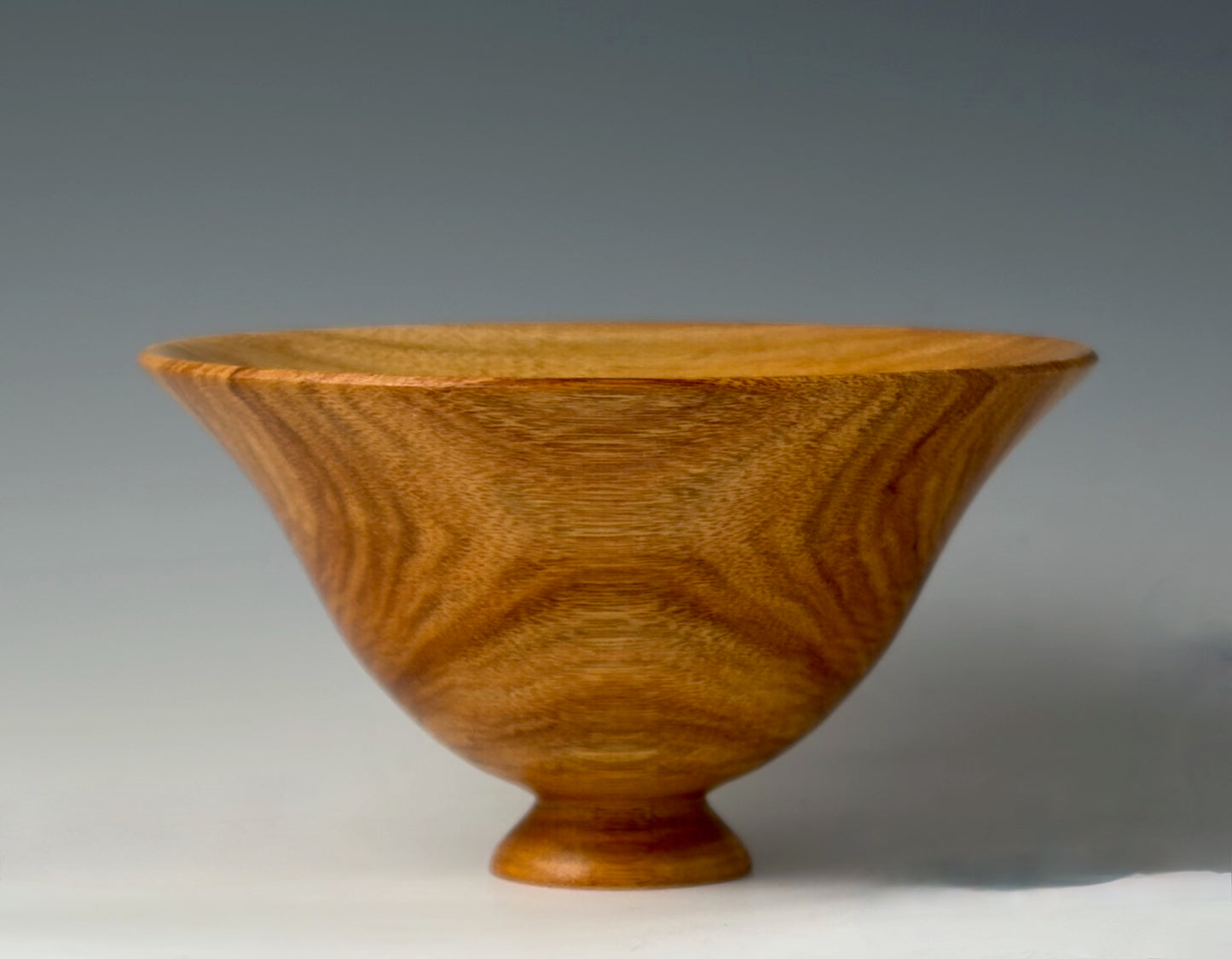 BOWL TURNED FROM CANARYWOOD