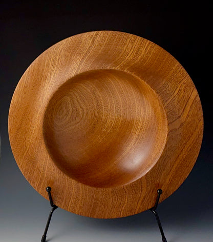 DISPLAY BOWL TURNED FROM SAPELE