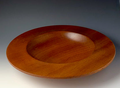 DISPLAY BOWL TURNED FROM SAPELE