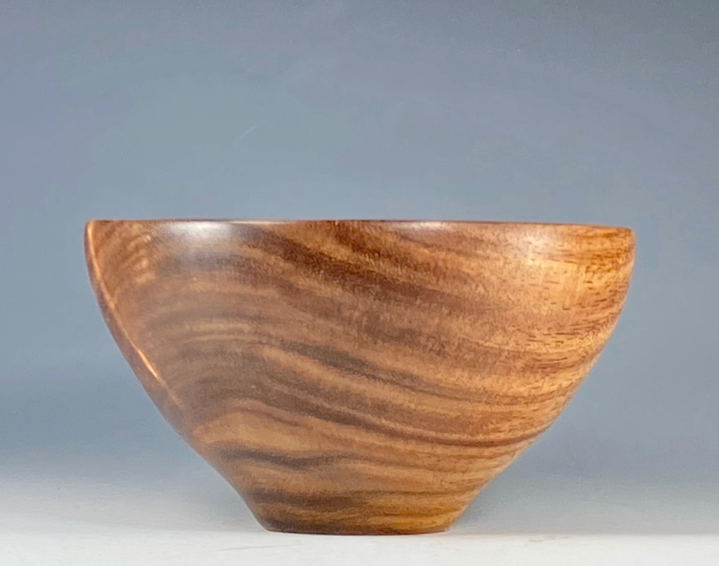 BOWL TURNED FROM EXHIBITION QUALITY CLARO WALNUT