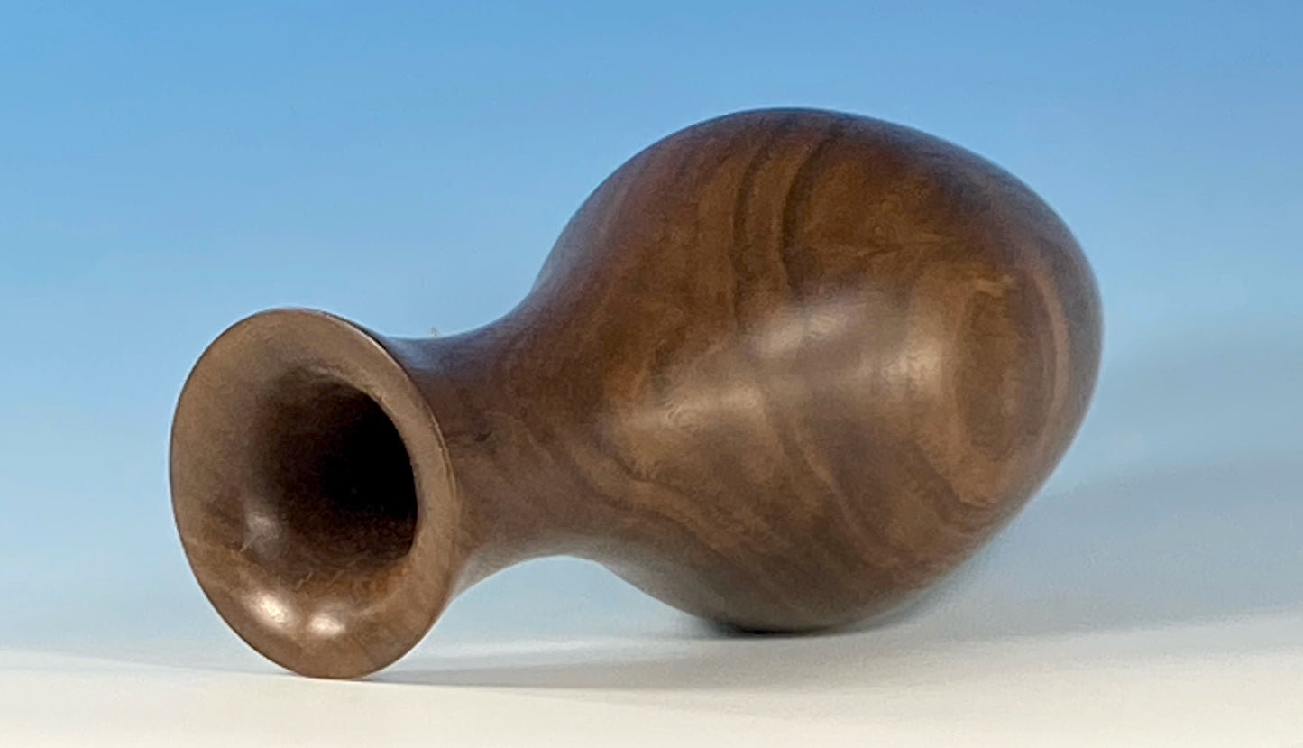 TWIG VASE TURNED FROM CLARO WALNUT
