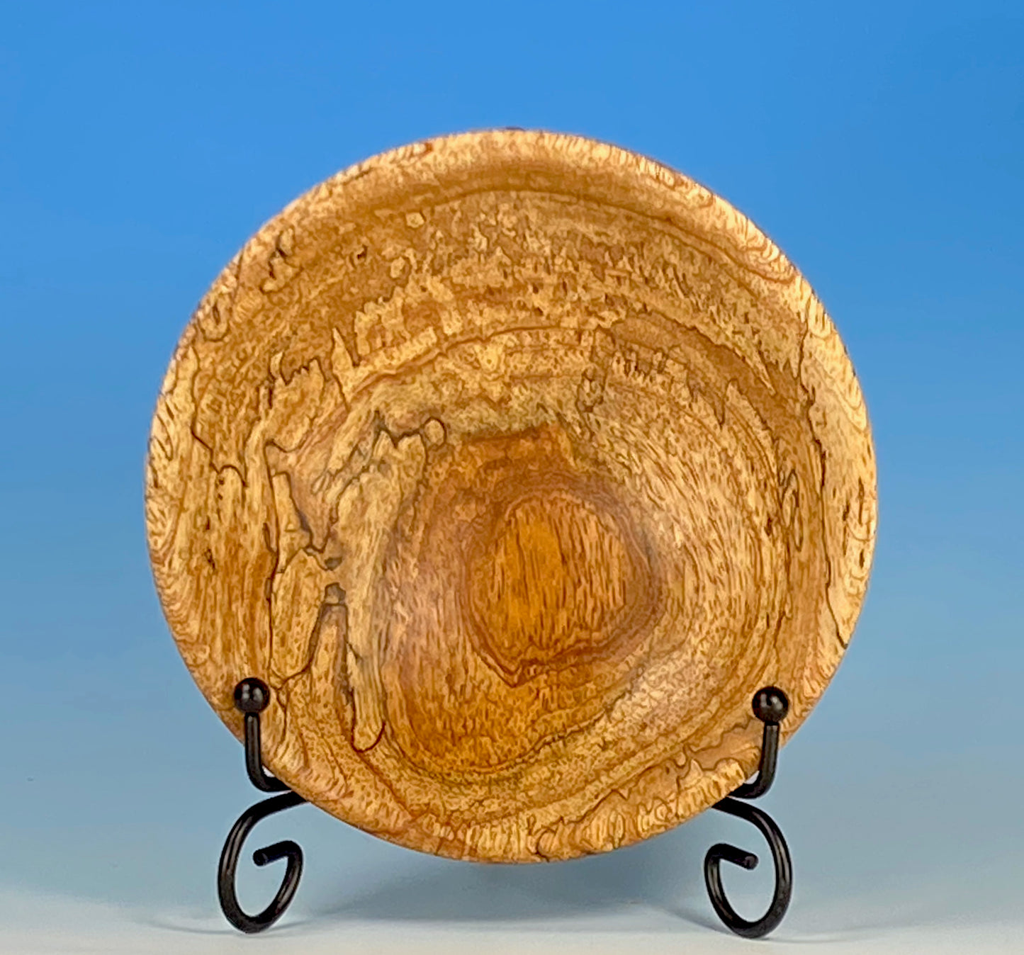 BOWL TURNED FROM SPALTED TAMARIND