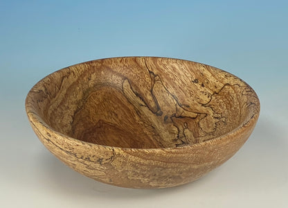 BOWL TURNED FROM SPALTED TAMARIND