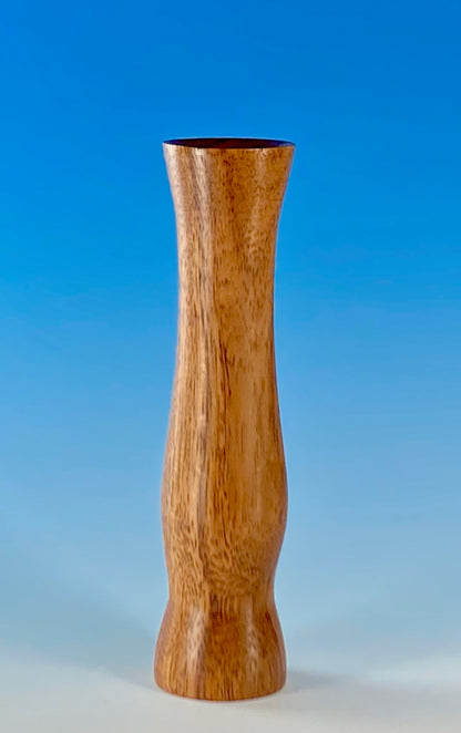 TWIG VASE TURNED FROM MAKORE