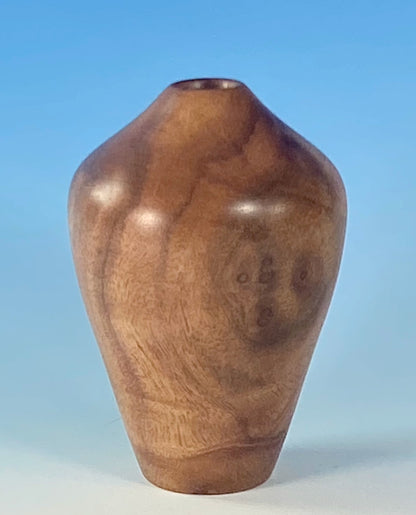 Hollow form turned from Camphor Burl