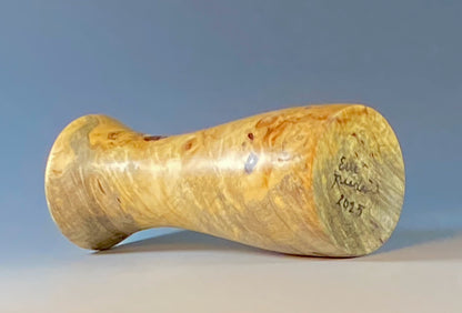 TWIG VASE TURNED FROM BUCKEYE BURL