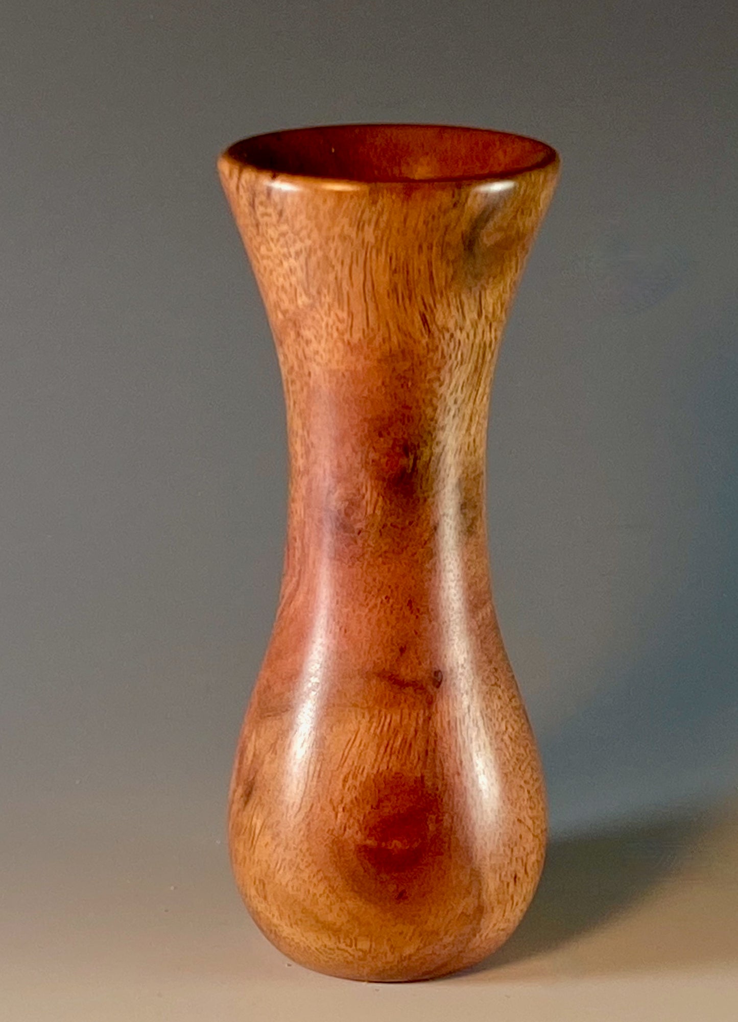 TWIG VASE TURNED FROM CAMPHOR BURL