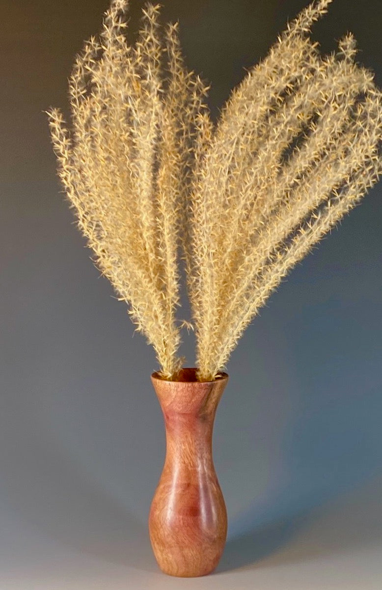 TWIG VASE TURNED FROM CAMPHOR BURL