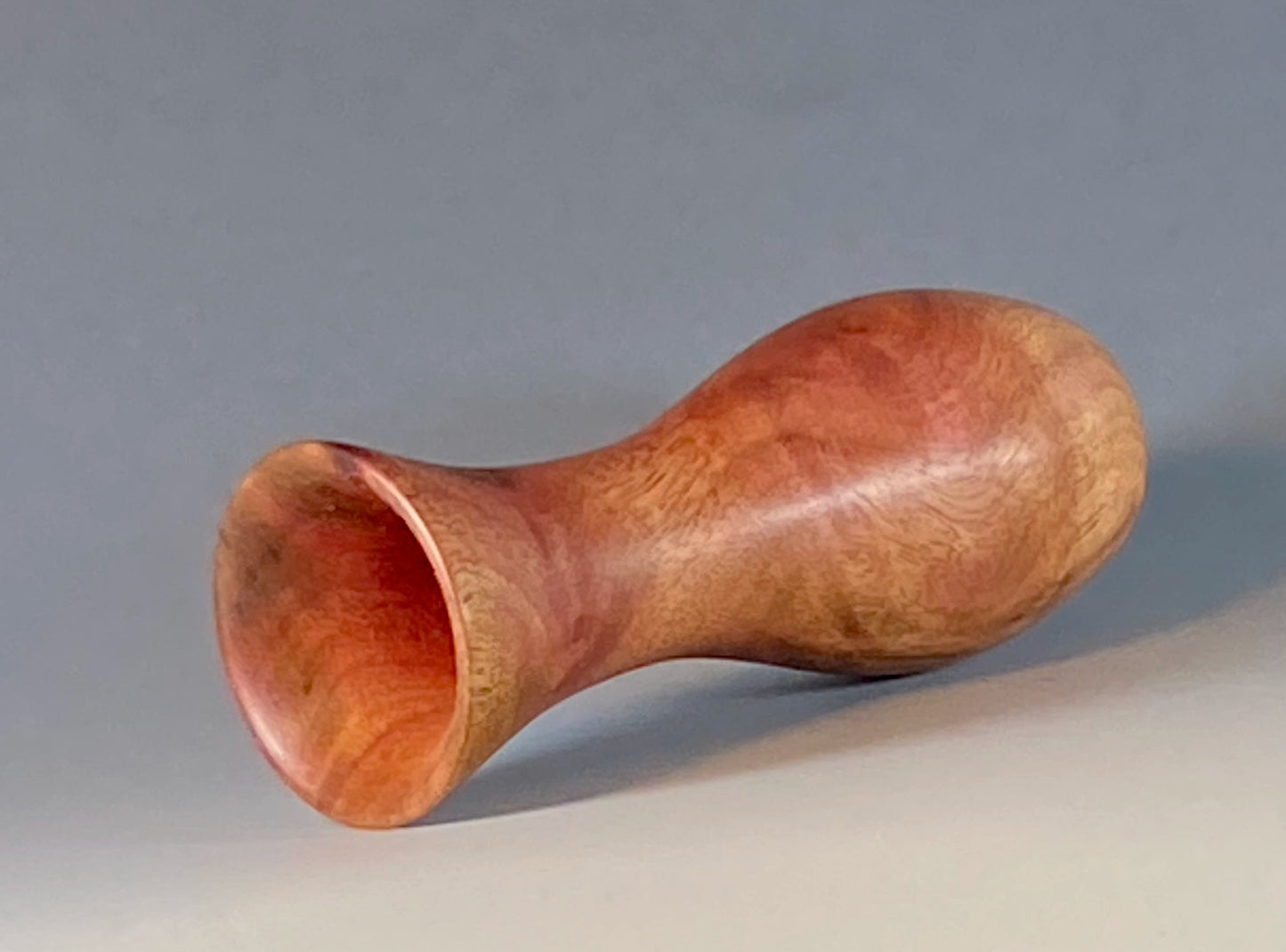 TWIG VASE TURNED FROM CAMPHOR BURL