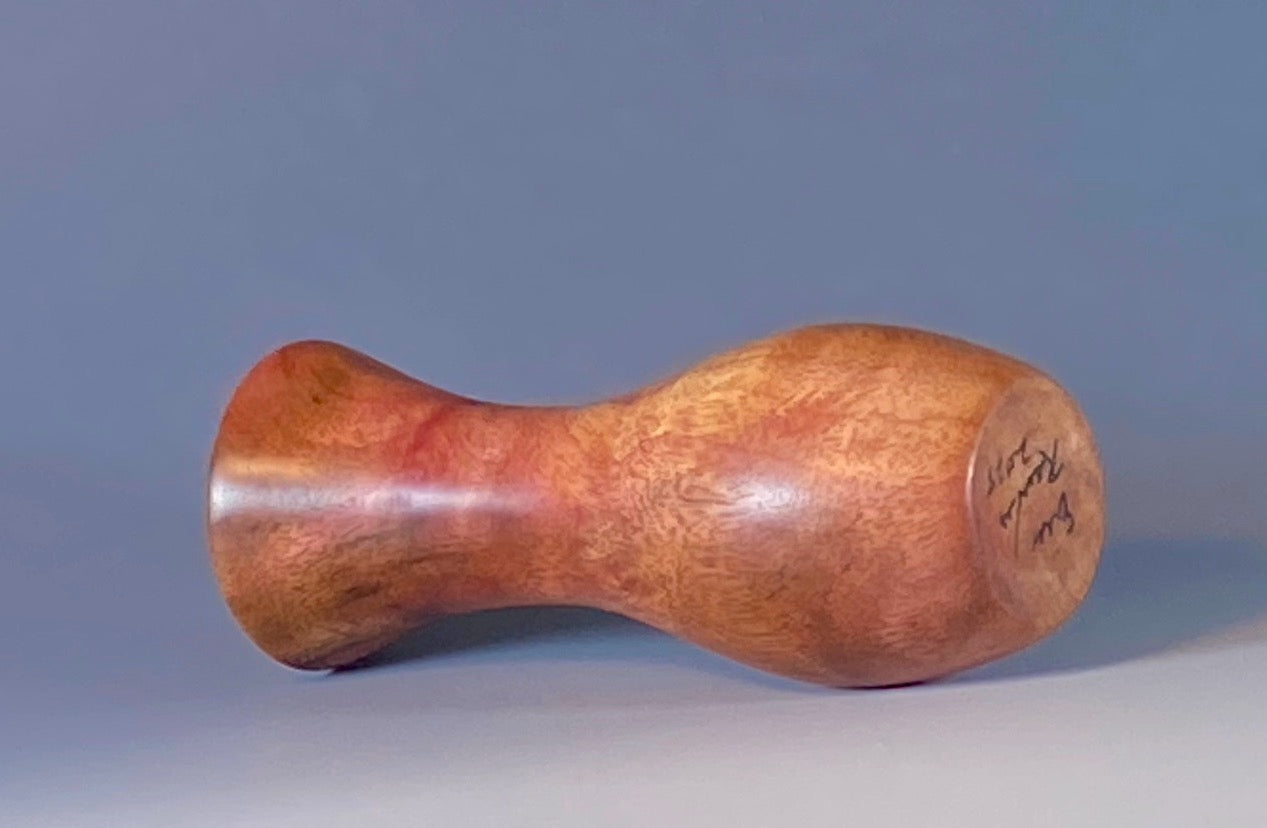 TWIG VASE TURNED FROM CAMPHOR BURL