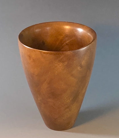 VASE TURNED FROM CAMPHOR BURL