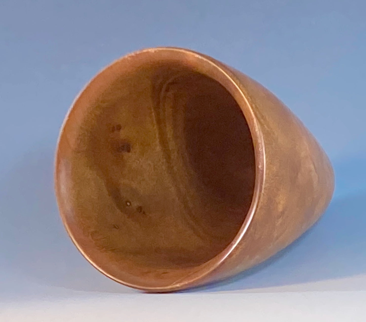 VASE TURNED FROM CAMPHOR BURL