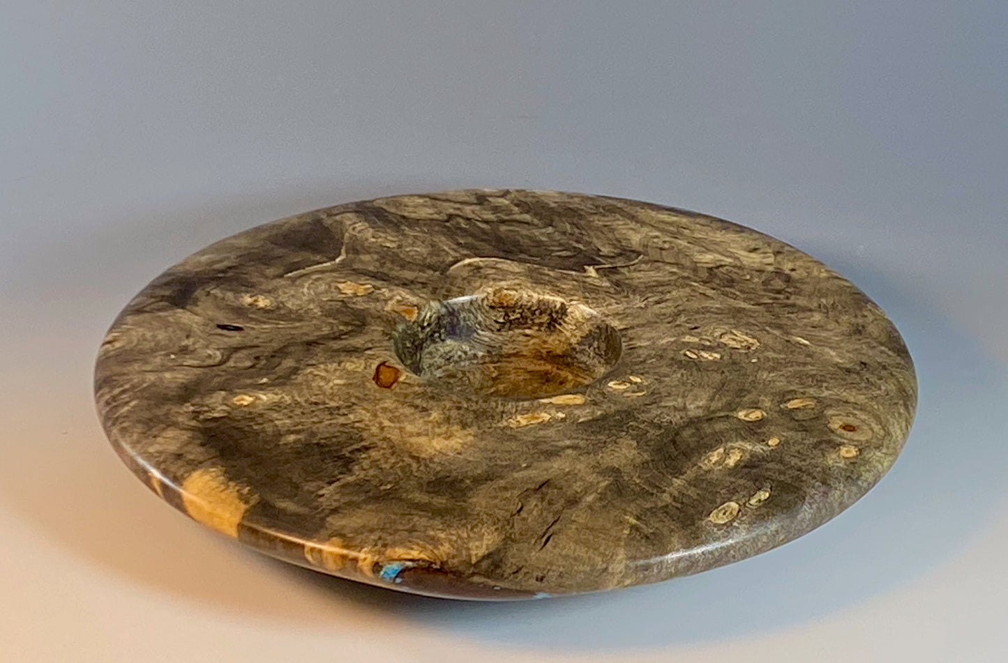 ICKEBANA TURNED FROM BUCKEYE BURL