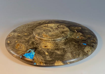 ICKEBANA TURNED FROM BUCKEYE BURL