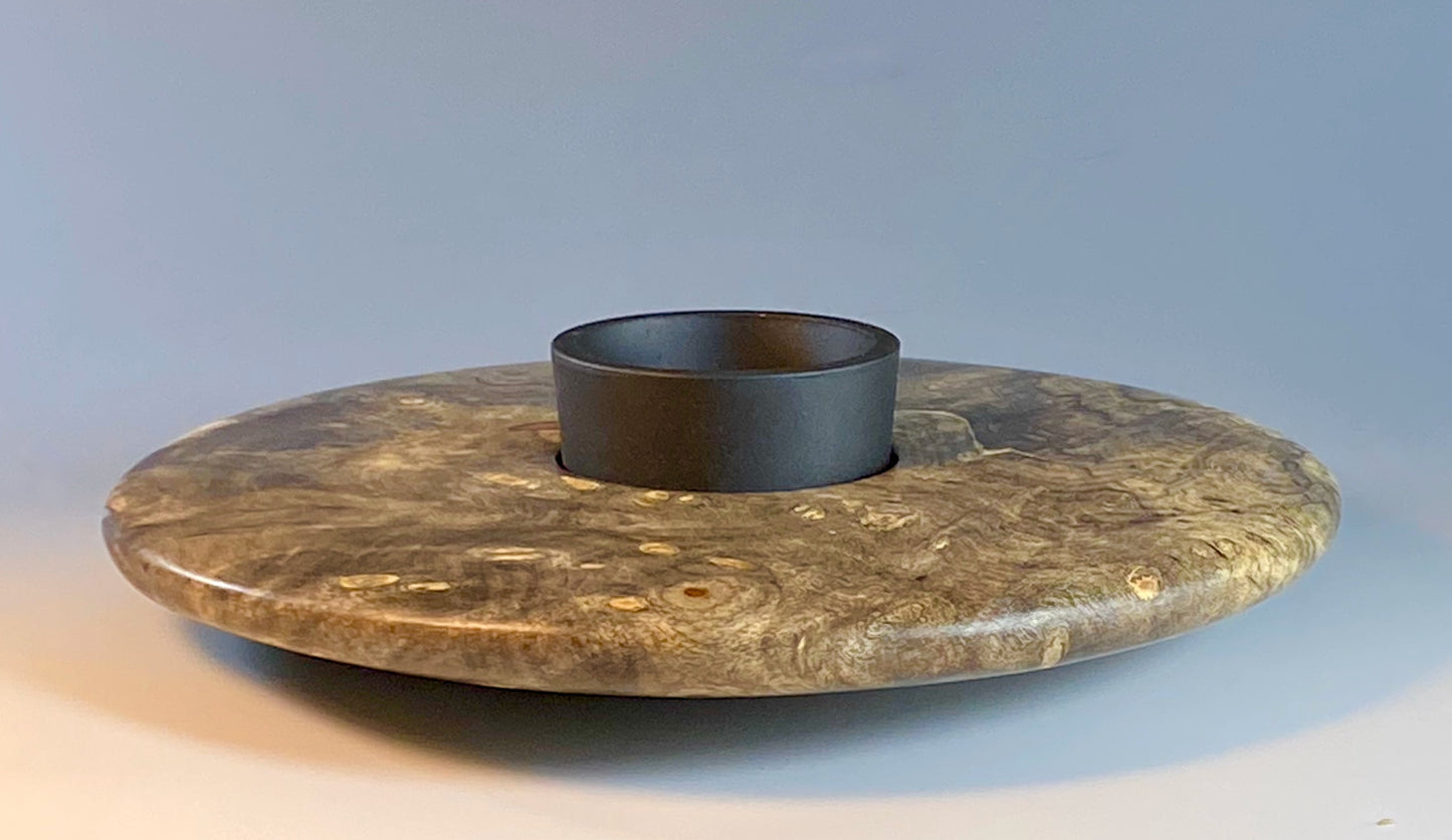 ICKEBANA TURNED FROM BUCKEYE BURL